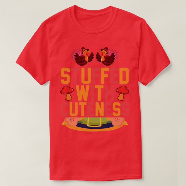 Camiseta Stuffed With Cuteness (Diseño del anverso)