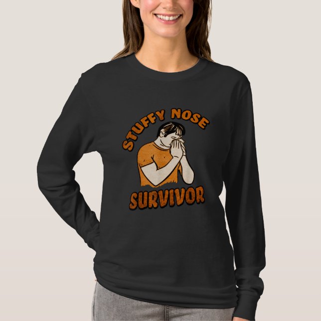 Camiseta Stuffy Nose Survivor 2 (Anverso)