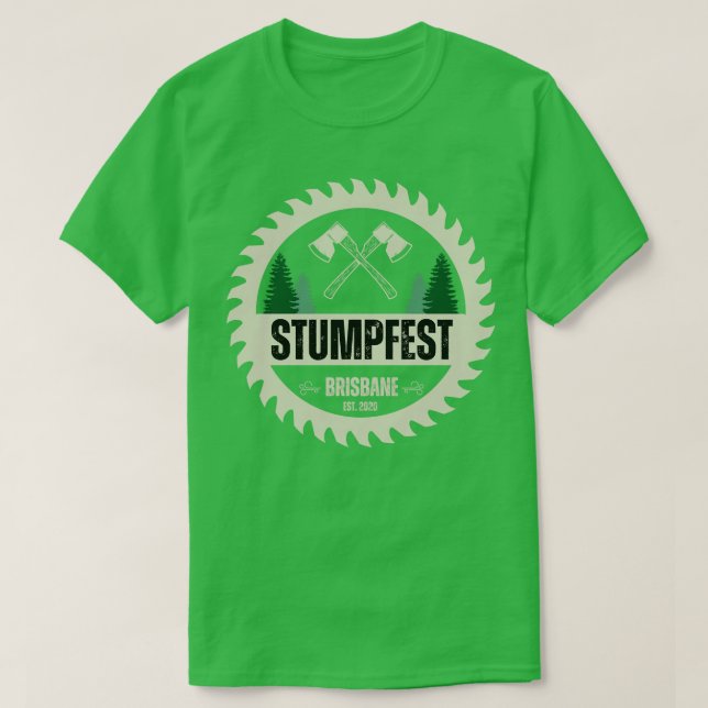 Camiseta Stumpfest Brisbane Australia (Diseño del anverso)