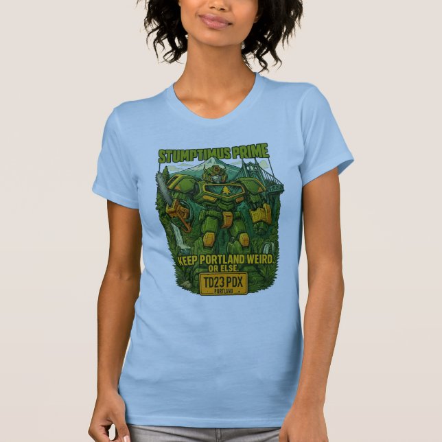 Camiseta Stumptimus Prime (Anverso)