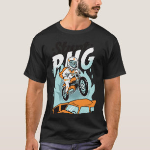 Camiseta Stunt Pug Dare Devil Classic T-Shirt 147