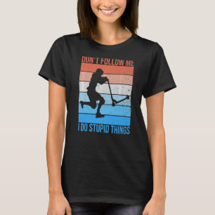 Camiseta Stunt Scooter Cita Para Un Viajero De Tejido