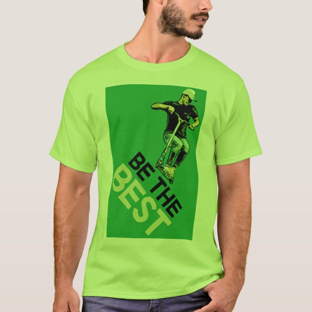 Camiseta Stunt Scooter Free Rider (Anverso)