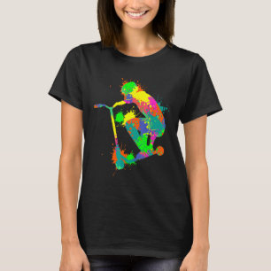 Camiseta Stunt Scooter Rider Jóvenes niños