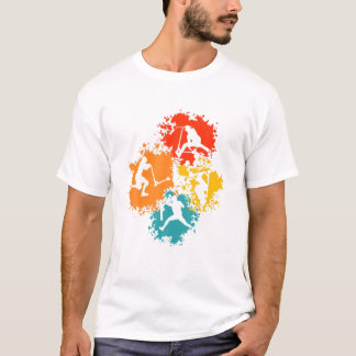 Camiseta Stunt Scooter Scooter Scooter Trucos niños Vintage