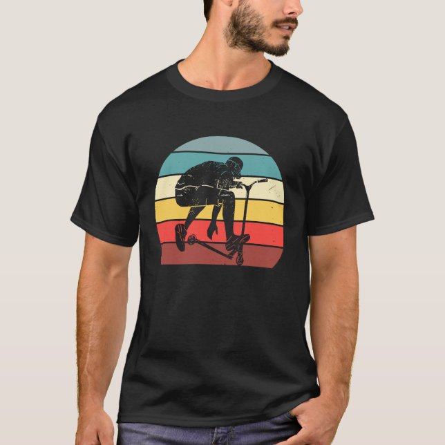 Camiseta Stunt Scooter Trick Scooter Niños y niños Scoo (Anverso)