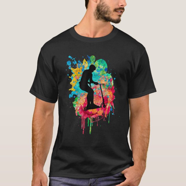 Camiseta Stuntscooter Skate Stunt Scooter 1 (Anverso)