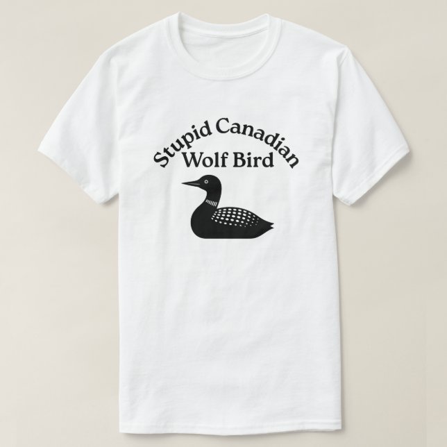 Camiseta Stupid canadian wolf bird - heated rivalry Classic (Diseño del anverso)