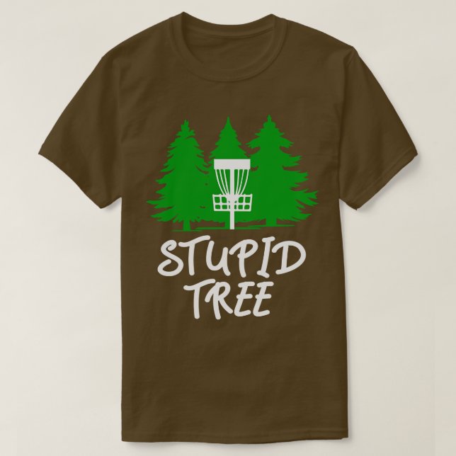 Camiseta Stupid Tree Disc Golf (Diseño del anverso)