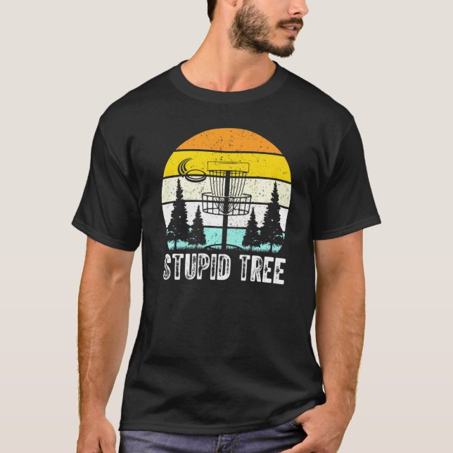 Camiseta Stupid Tree Disc Golf (Anverso)