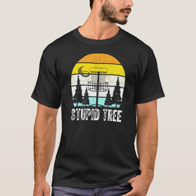 Camiseta Stupid Tree Disc Golf (Anverso)