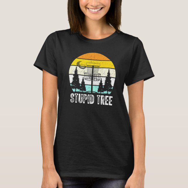Camiseta Stupid Tree Disc Golf (Anverso)