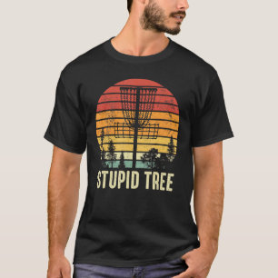 Camiseta Stupid Tree Vintage Retro Disk Classic
