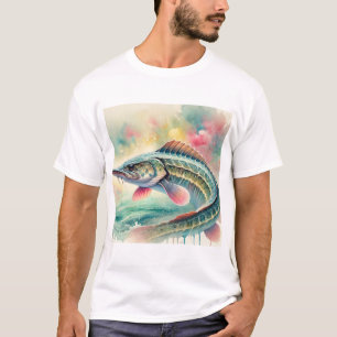 Camiseta Sturgeon majesty 220824AREF101 - Watercolor