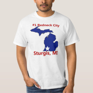 Camiseta Sturgis alineó la ciudad del campesino sureño #1