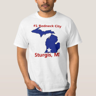 Camiseta Sturgis alineó la ciudad del campesino sureño #1