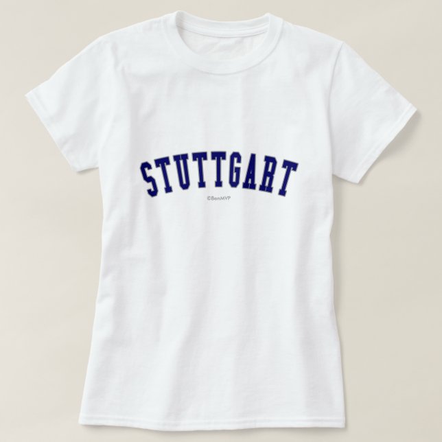 Camiseta Stuttgart (Diseño del anverso)