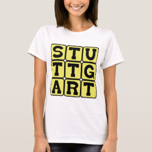 Camiseta Stuttgart, Ciudad en Alemania