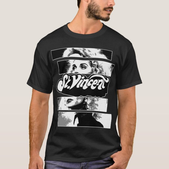Camiseta StVincent divertido (Anverso)