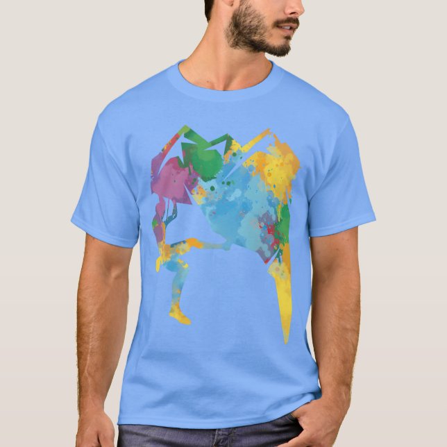 Camiseta Style Rock Climbing Bouldering Climber family (Anverso)