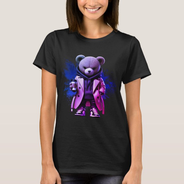 Camiseta Style with Our Bold Urban Boss bear Designs (Anverso)