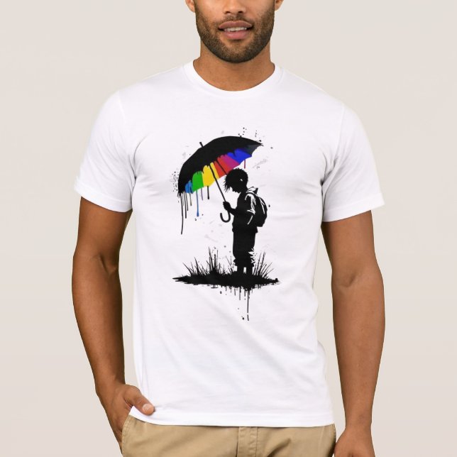 Camiseta stylish crew neck t-shirt for men's (Anverso)