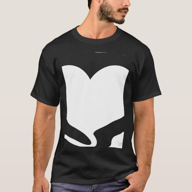 Camiseta Stylish Saying Valentine's Day Heart Partnerlook (Anverso)
