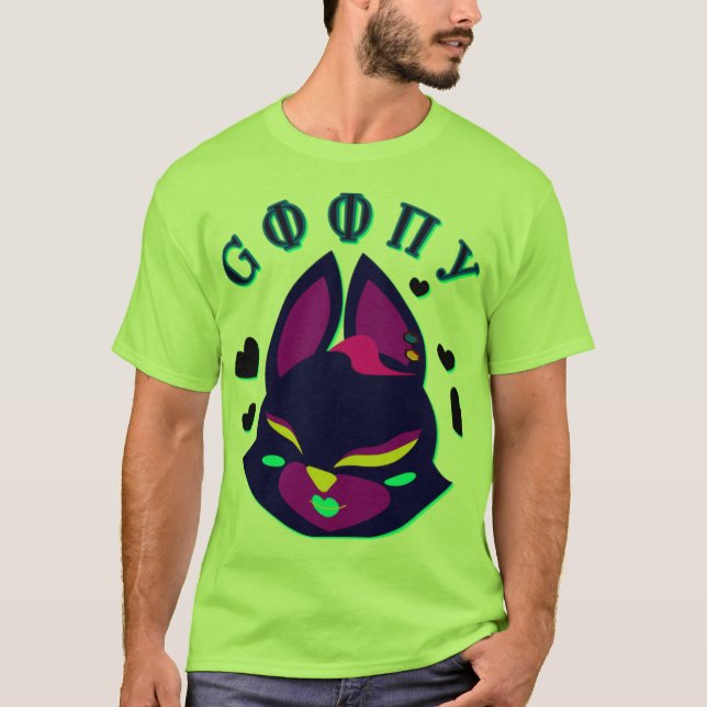 Camiseta stylized fox-cat hybrid  (Anverso)
