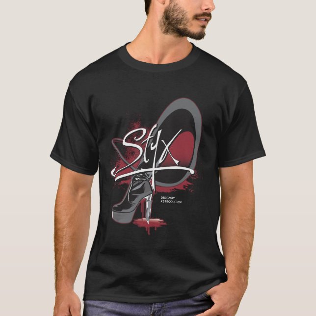 CAMISETA STYX LOGO BY KS PRODUCTION (Anverso)