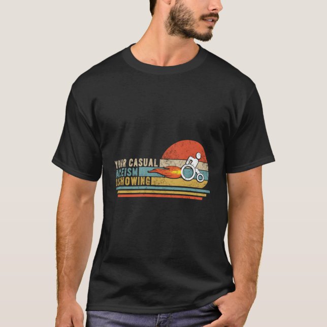 Camiseta Su Ableísmo Casual Muestra Discapacidad (Anverso)