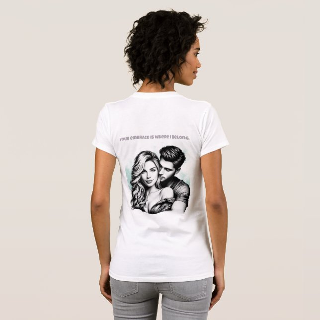 Camiseta Su abrazo (Reverso completo)