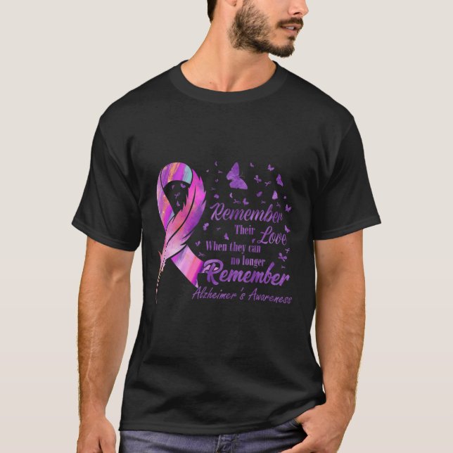 Camiseta Su amor Conciencia sobre el Alzheimer (Anverso)