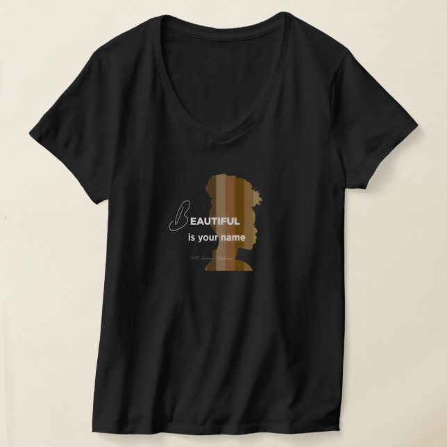 Camiseta "Su aura define  (Distribución )