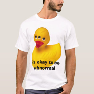 Camiseta Su autorización a ser anormal