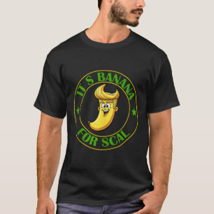 Camiseta Su banana (a escala), la estrella Trump Banana por