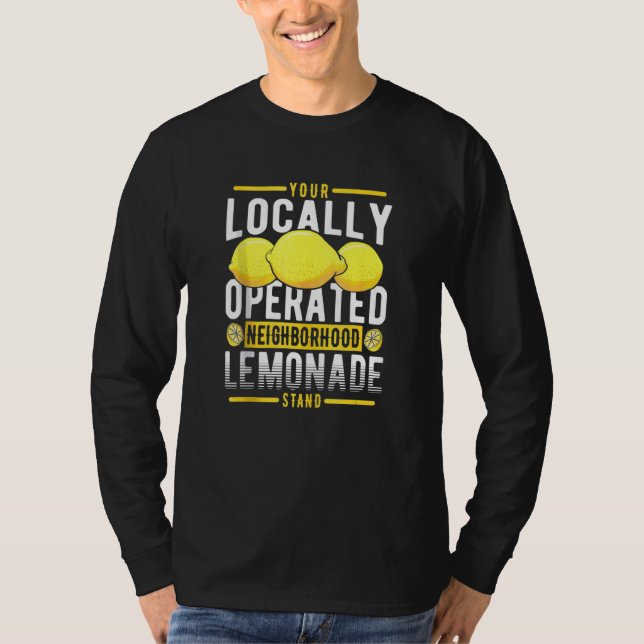 Camiseta Su base de lemonade local (Anverso)