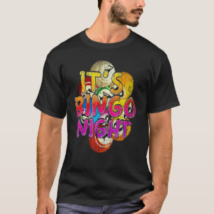 Camiseta Su Bingo Nocturno Jugador Lotería Colo