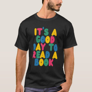 Camiseta Su Buen Día Para Leer La Biblioteca De Libros