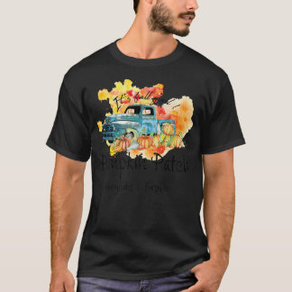 Camiseta Su Caída Yall Pumpkins Parche Maple Farm Truck Aut