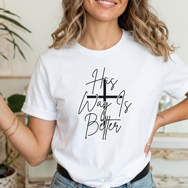 Camiseta su camino es mejor cristiano  (Subido por el creador)