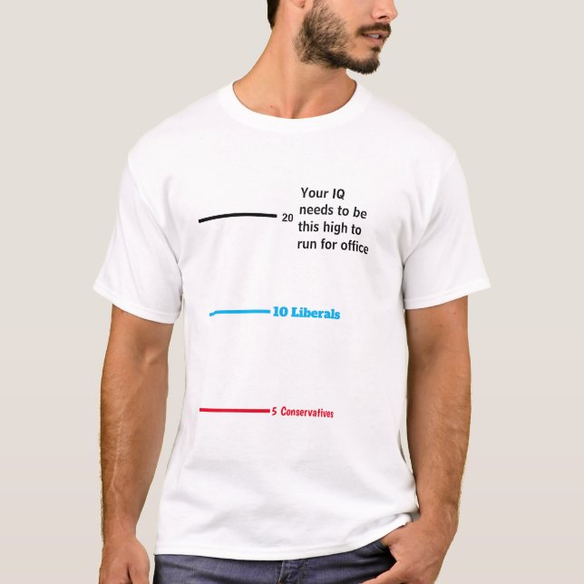 Camiseta Su coeficiente intelectual debe ser tan alto para  (Anverso)