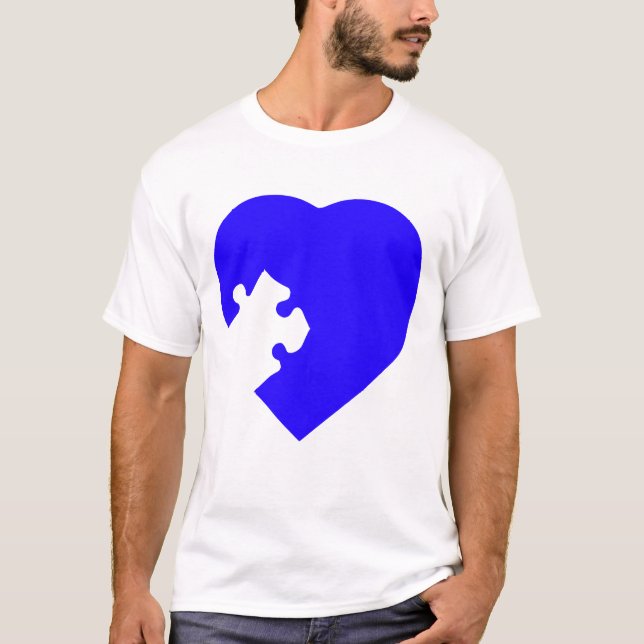 Camiseta Su coincidencia perfecta - Amor de rompecabezas (Anverso)