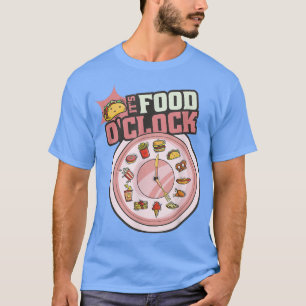 Camiseta Su Comida Carne de Queso de Turba de Oro Taco Popc