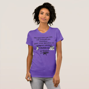 Camiseta ¿Su congresista protege a los niños o...