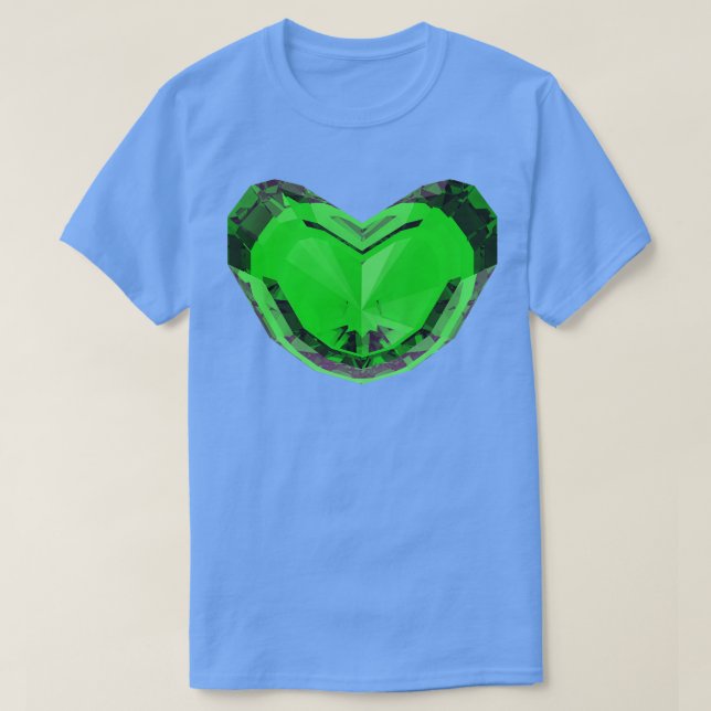 Camiseta Su corazón es una joya 3 (Diseño del anverso)