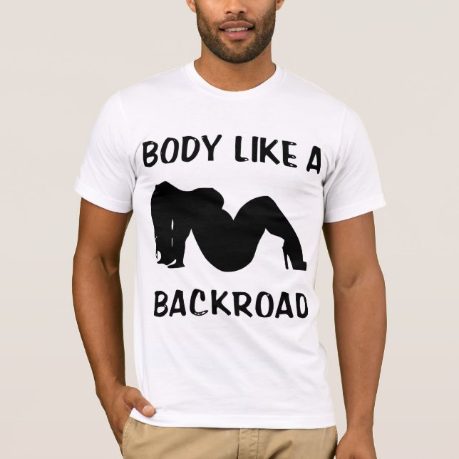 Camiseta Su Cuerpo Como Un Camino Atrás #USAPatriotGraphics (Anverso)