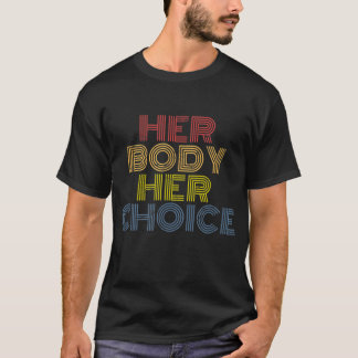 Camiseta Su cuerpo su elección por elección Feminismo Ri de