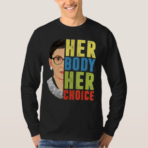 Camiseta Su Cuerpo Su Elección Pro Elección Feminista Mi Cu