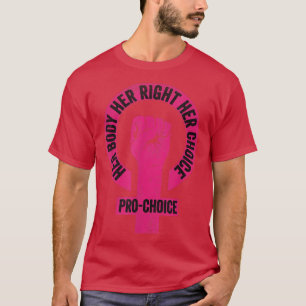Camiseta Su cuerpo tiene derecho a su remedio de elección p