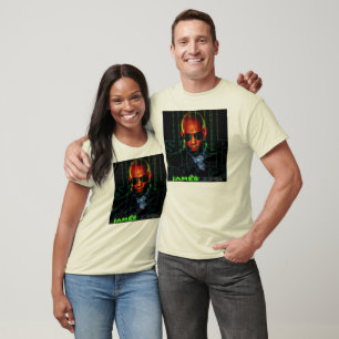 Camiseta SU&D Mens Blk V-Neck T-Shirt